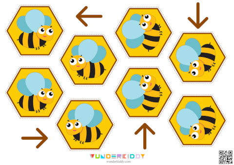 Arbeitsblätter «Wohin fliegt die Biene» - Bild 4